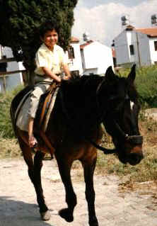 When I was riding a horse - Bora ata binerken...