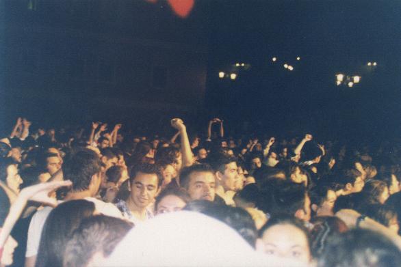 The audience at the Spring Festival - Bahar enliin'deki seyirciler